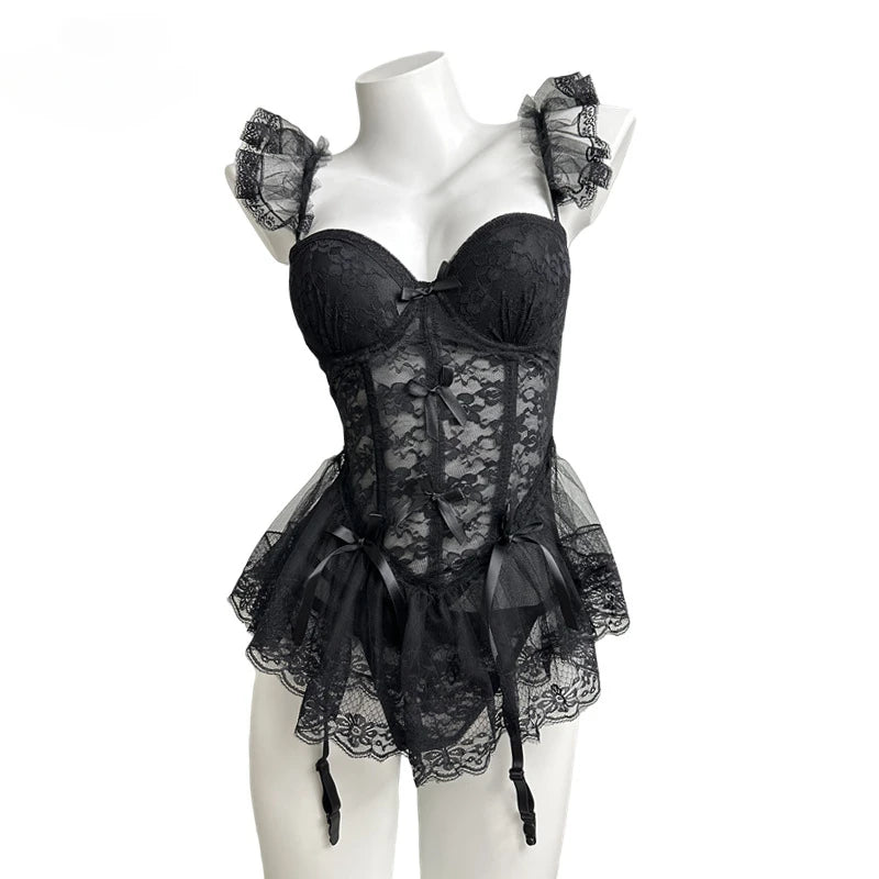 Bella Bloom Corset Set