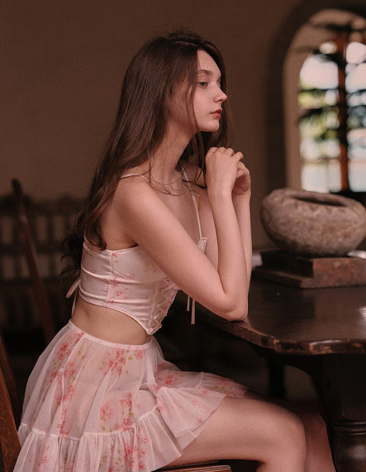 Rosalie Lace Skirt Set